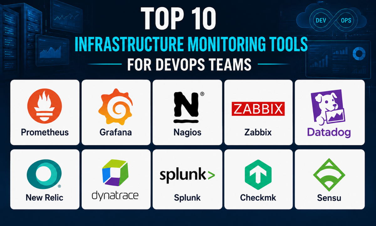 Top 10 Infrastructure Monitoring Tools for DevOps Teams