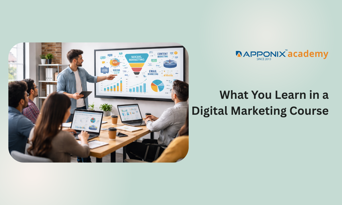 What Beginners Actually Learn in a Professional Digital Marketing Course