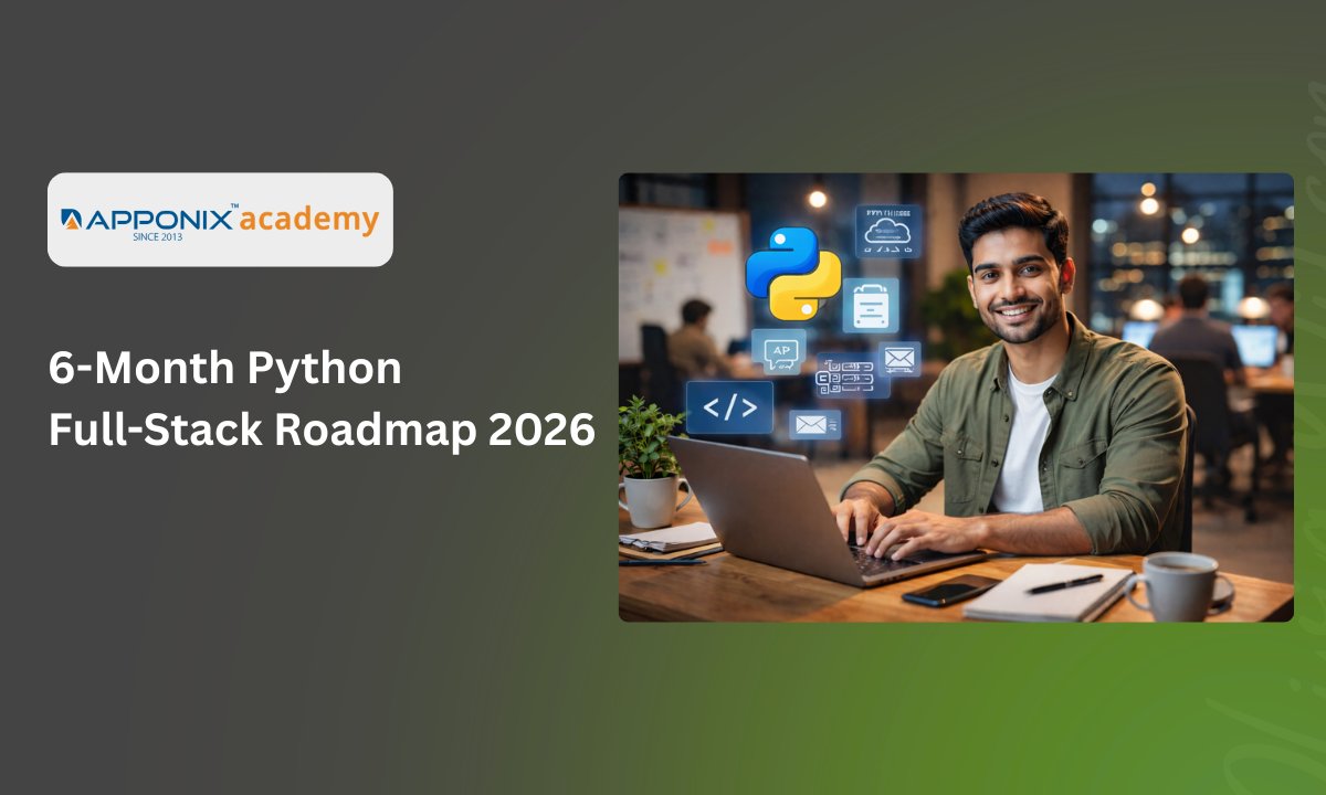 The 6-Month Python Full-Stack Developer Roadmap for 2026: From Zero to Hired