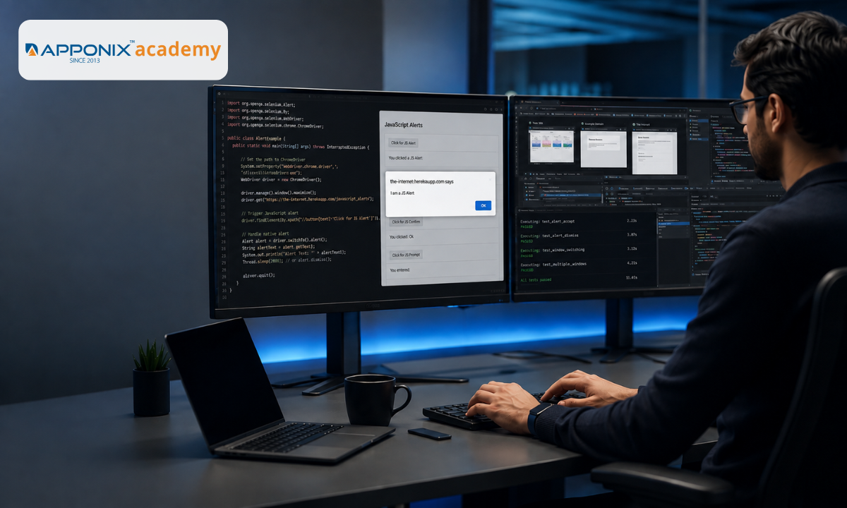 When to Use Alert Handling Instead of Window Switching in Selenium