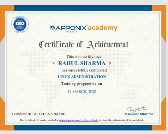 Certification