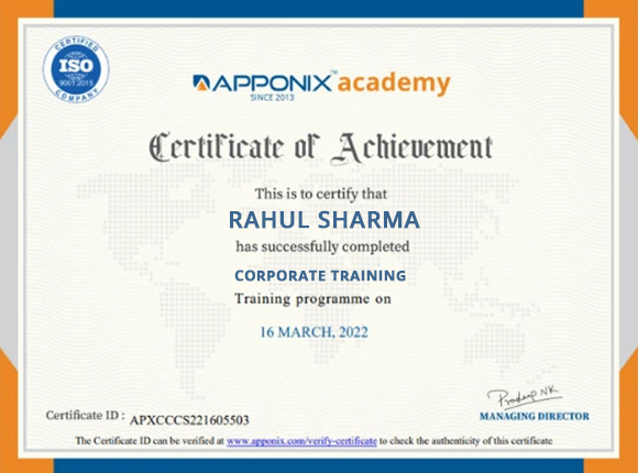 Certification