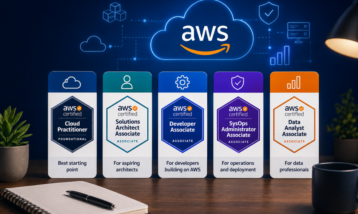 The Top 5 AWS Certifications for Beginners Compared