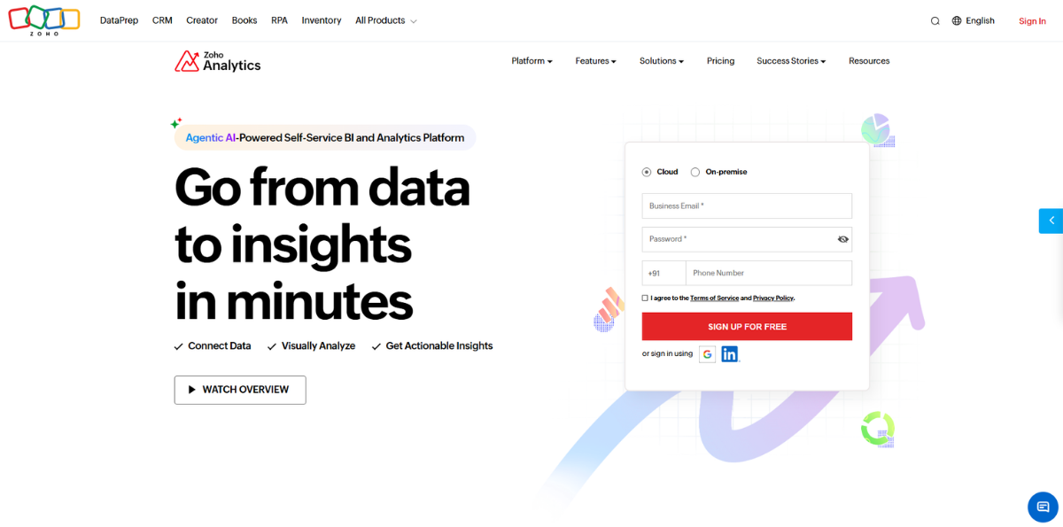 Zoho Analytics