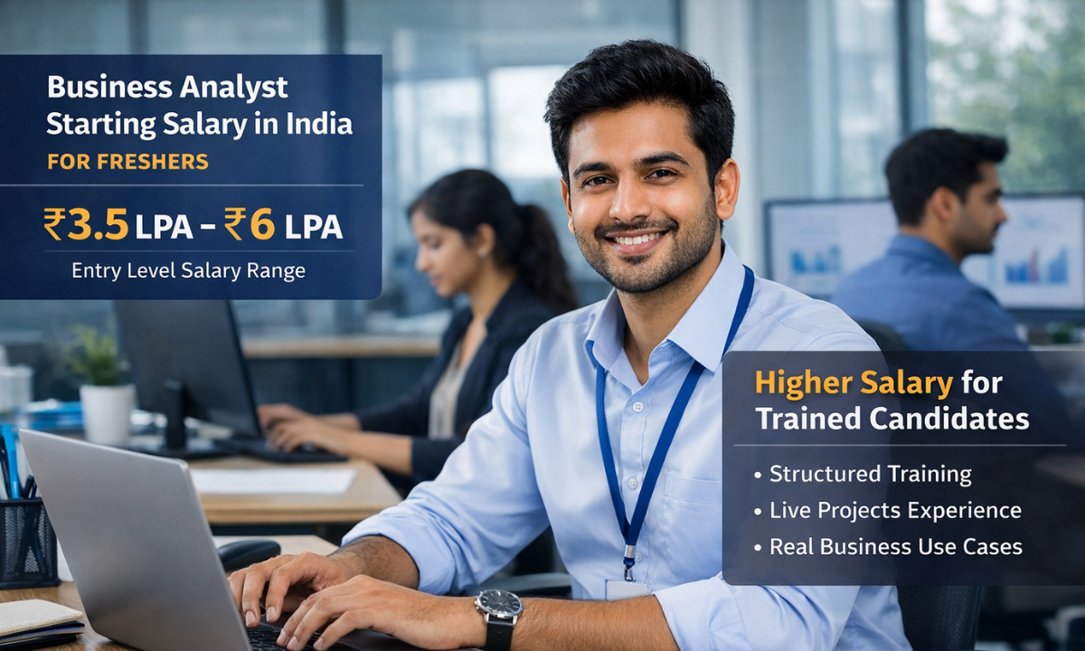Business Analyst Salary for Freshers