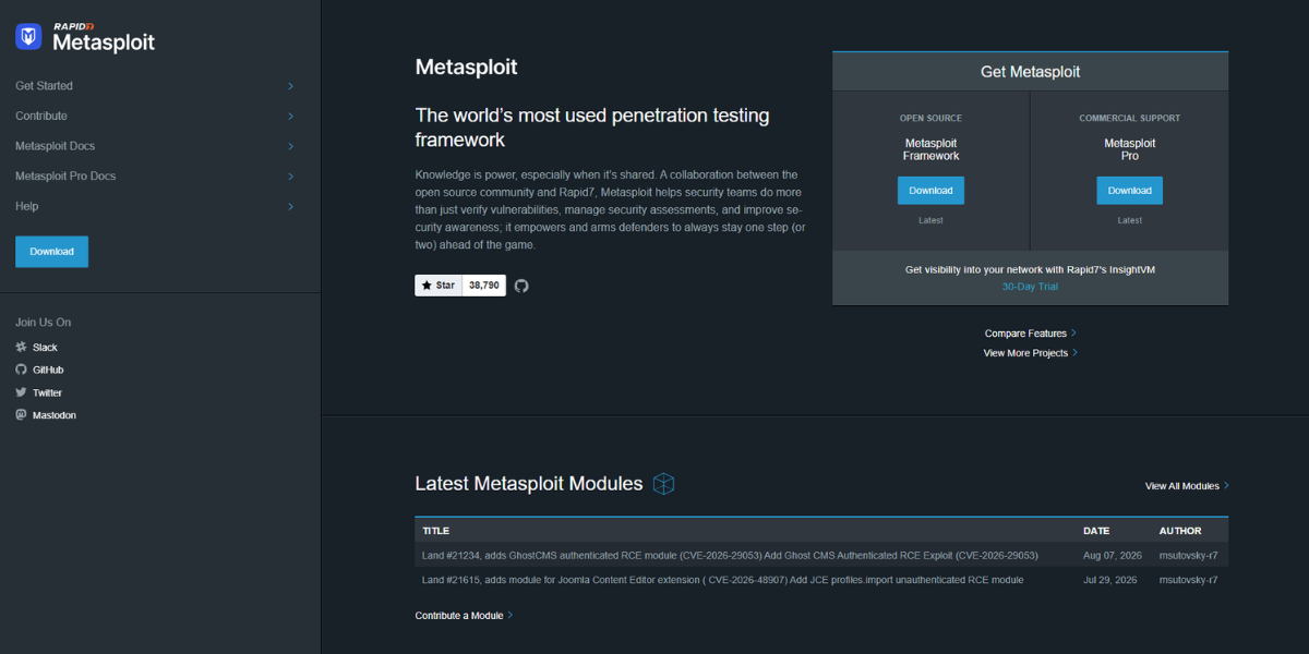 Metasploit Framework