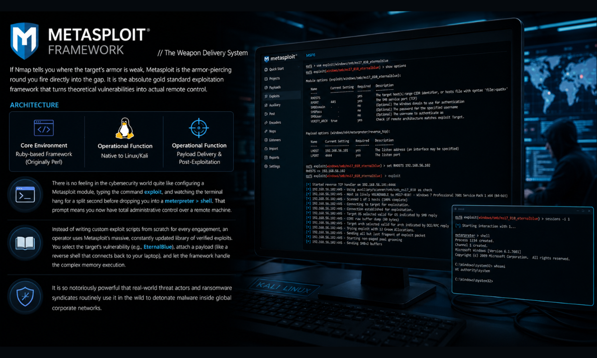  Metasploit Framework 