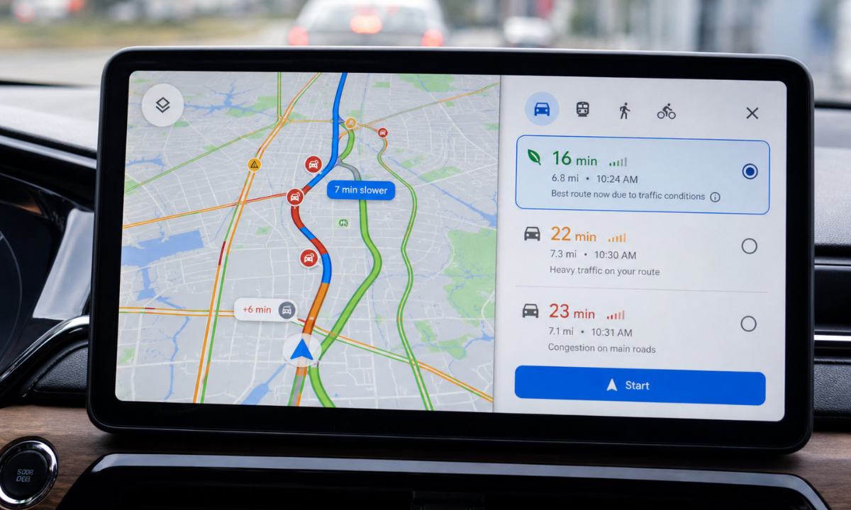Google Maps Predicts Commutes