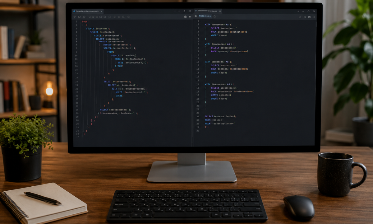 Replace Onion-Style Subqueries with CTEs