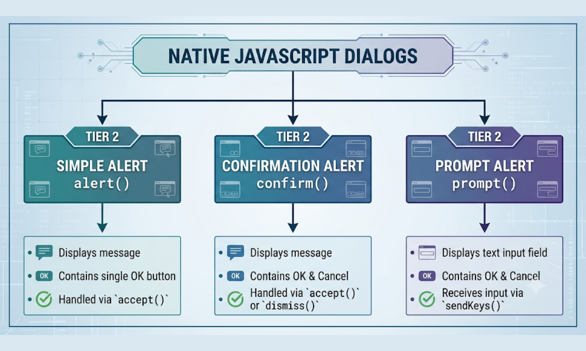 Native JavaScript Dialogs
